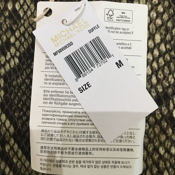 MICHEAL KORS Python Print dress, Size M (international) - Picture 7 of 11